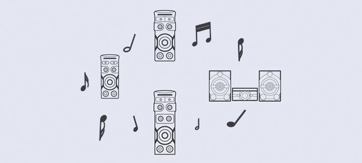 Actual product image Sony MHC-V82D (Bluetooth)