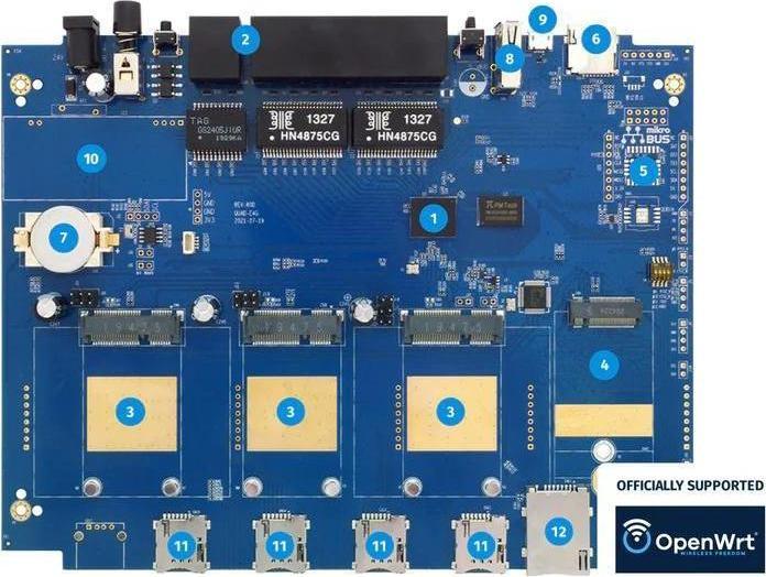 Image du produit Alfa Network Carte routeur 4G/WiFi et 5G embarquée OpenWrt