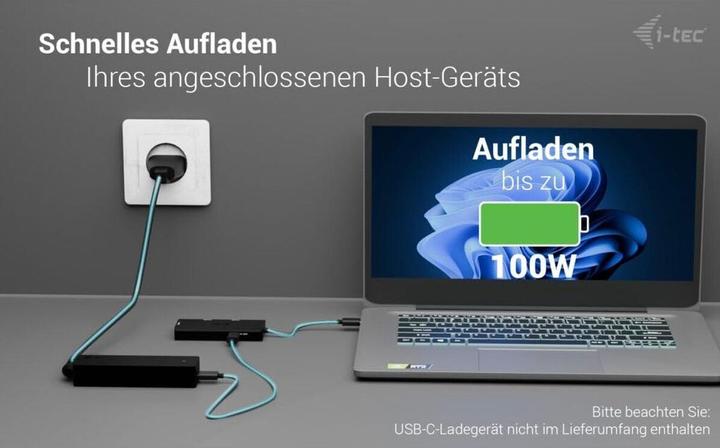 Produktbild i-tec USB-C 3X 4K HDMI ADAPTER (HDMI, 20 cm)