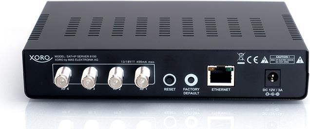 Produktbild Xoro SAT-IP Server 8100 (256 GB, DVB-S2)