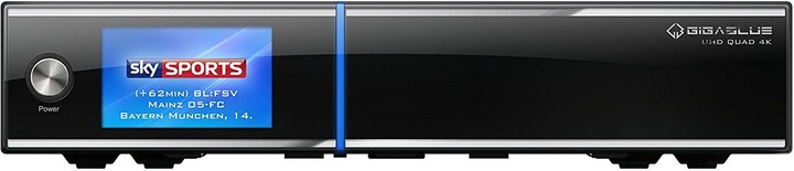 Produktbild GigaBlue UHD Quad 4K (2 GB, DVB-S2, CI-Schacht)