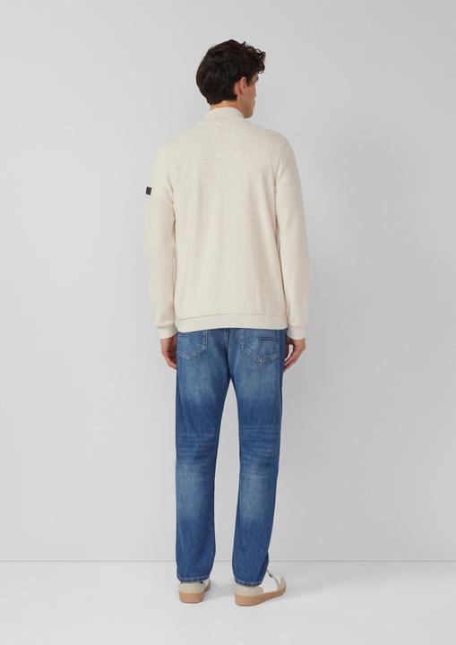 Image du produit s.Oliver Strickjacke Strickjacke im Mustermix mit Troyer-Kragen (L, S)