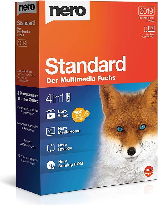 Image du produit Nero 2019 Standard (Illimité)