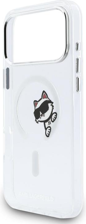 Actual product image Karl Lagerfeld Case IML Peekaboo MagSafe for iPhone 17 Pro Max transparent (Apple iPhone 17 Pro Max)