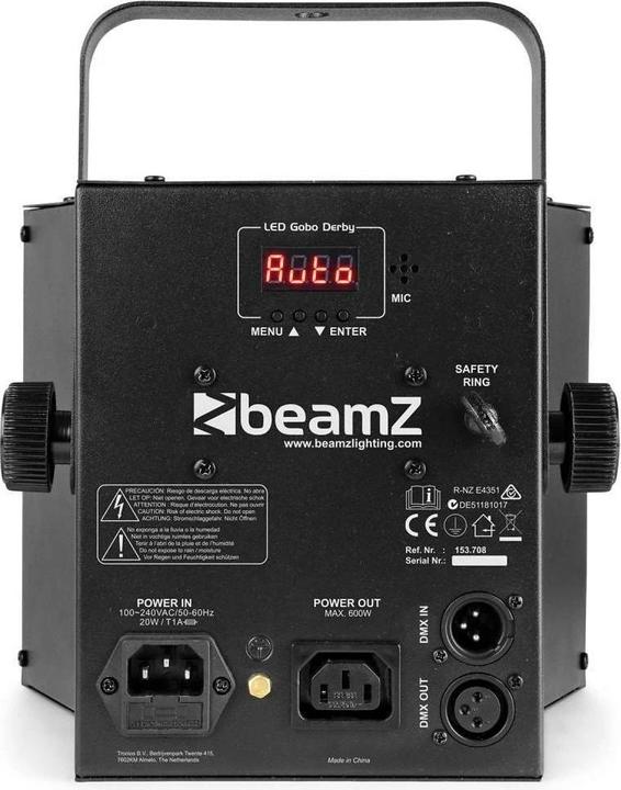 Immagine prodotto BeamZ gobo derby (3 W, LED)