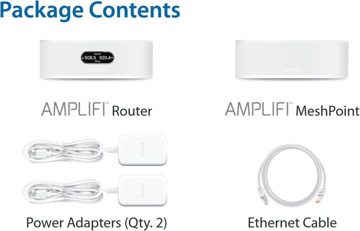 Actual product image Ubiquiti AmpliFi Instant Set of 2