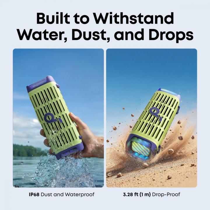 Actual product image Anker Lautsprecher Soundcore Boom 3i grün