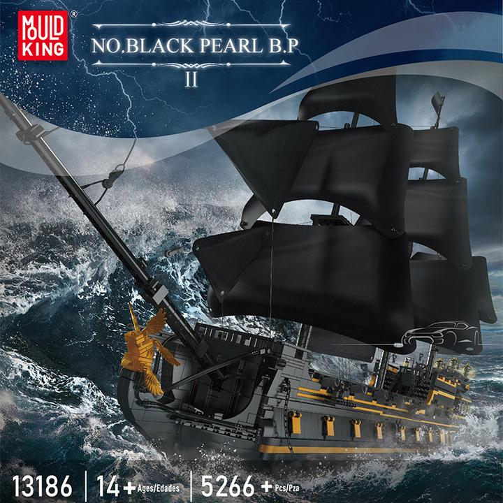 Image du produit Mould King 13186 - Black Pearl 2