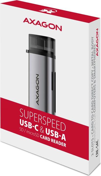 Actual product image Axagon Cre-Sac (Type-B, USB 3.0)