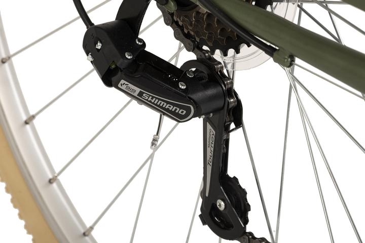 Actual product image Damenfahrrad 28" Toscana grün Oregano 6 Gänge RH 48 cm (48 cm)