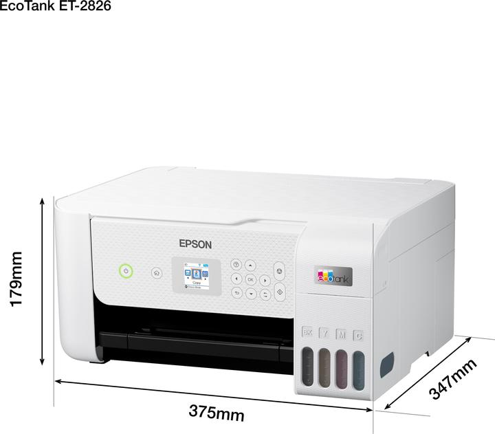 Produktbild Epson EcoTank ET-2826 (Tintentank, Farbe)