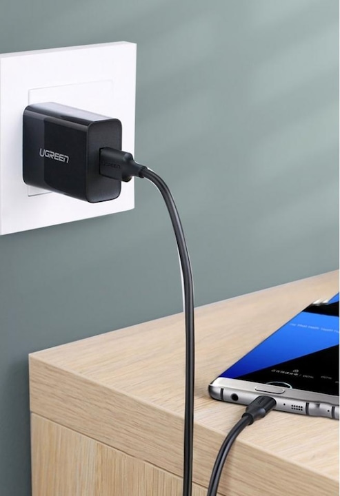 Actual product image Ugreen USB-C to USB-A 3.0 3A Data Cable (1 m, USB 3.0)