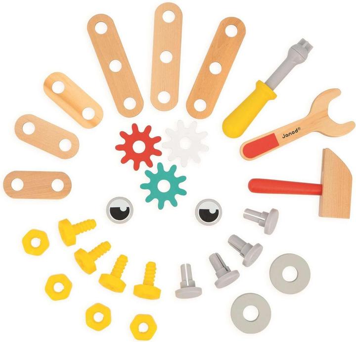 Actual product image Janod Caisse a Outils Robot