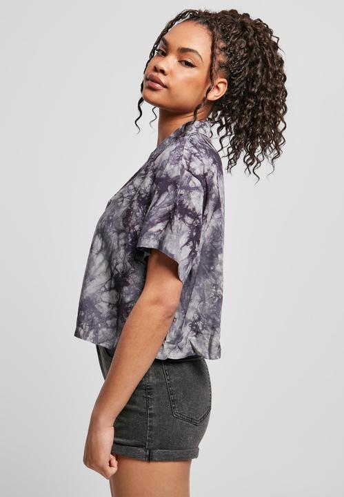 Produktbild Urban Classics Ladies Viscose Tie Dye Resort Shirt (S)