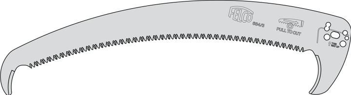 Actual product image Felco 684/3 Spare saw blade for telescopic saw 684