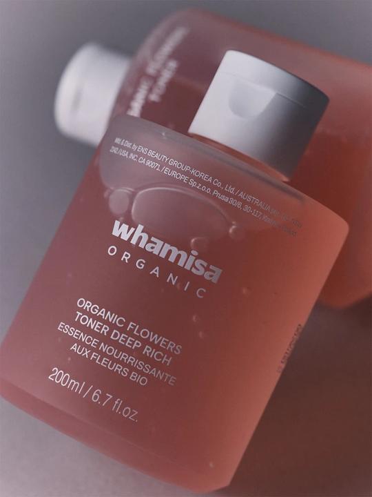 Image du produit Whamisa Organic Flowers - Toner Deep Rich (Tonique visage, 200 ml)