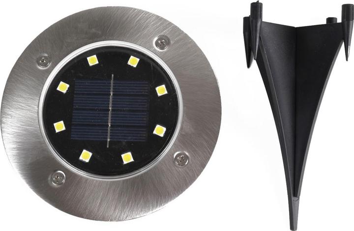 Actual product image Benson Home LED garden ground light, solar, IP44, set of 2 (IP44)