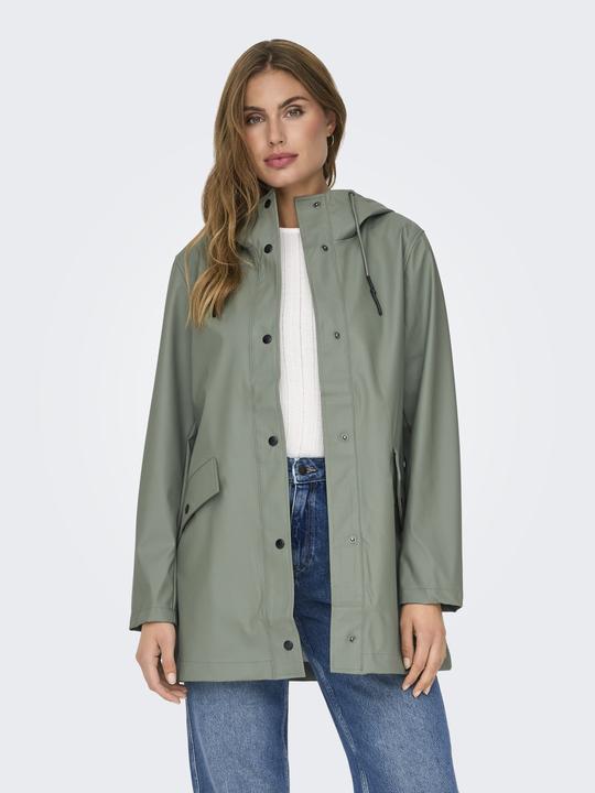 Produktbild Only Einfarbiger Regenjacke Regenmantel