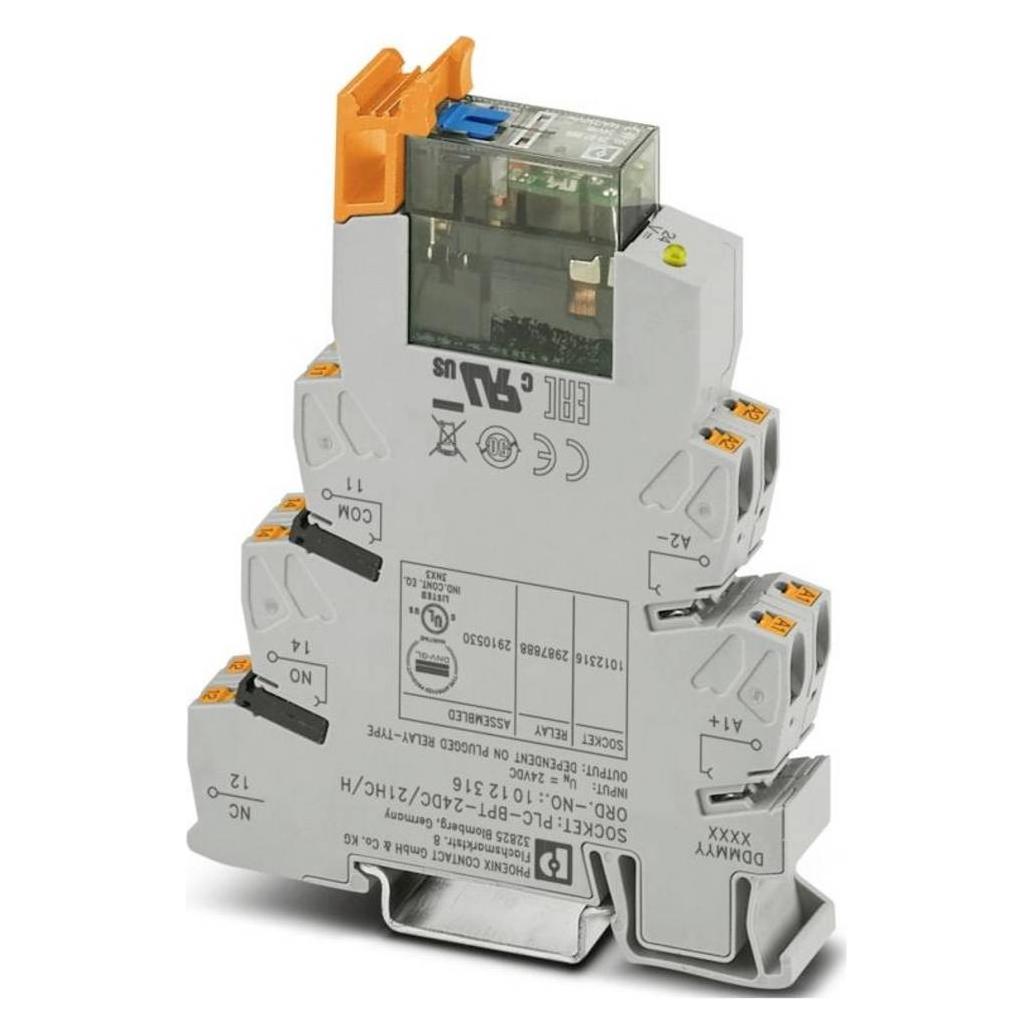 Phoenix Contact Chiaro Plc Complete High Current Relay With 2Co, Relais