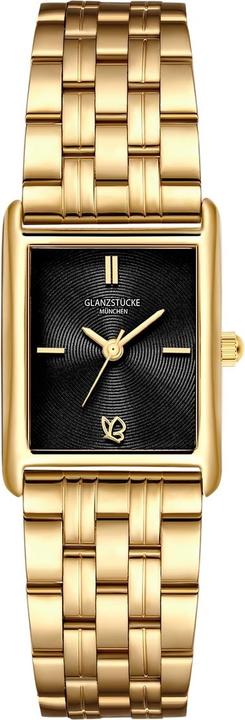 Produktbild Glanzstücke München Damen Quarzuhr gelbgold Edelstahl gelbgold - 38050 (22 mm)