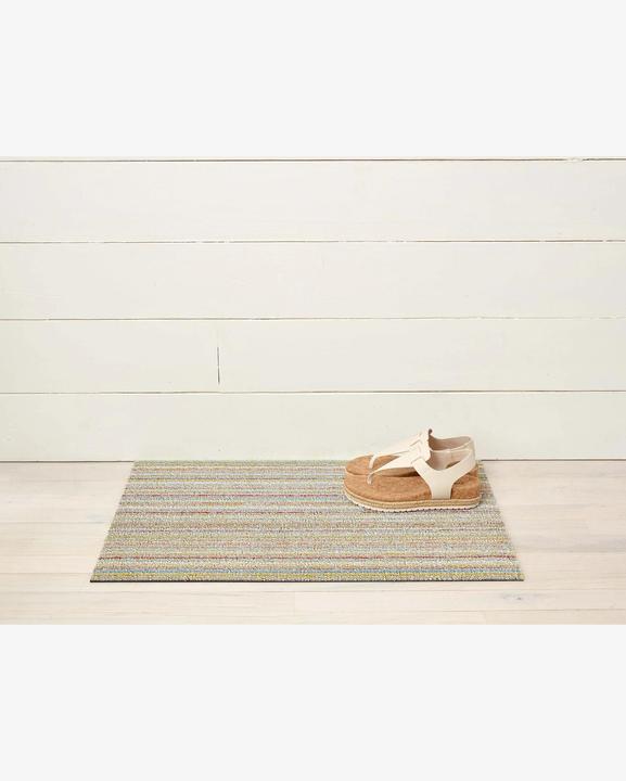 Actual product image Chilewich Doormat Skinny Stripe Soft Multi 61 cm x 91 cm (61 x 91 cm)