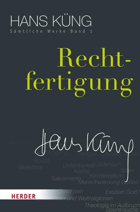 Produktbild Rechtfertigung (Deutsch, Hans Küng, 2015)