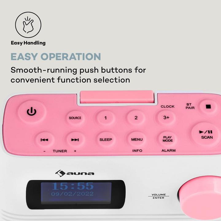 Produktbild Auna Splash (DAB+, KW, Bluetooth, Radio Frequency (RF))