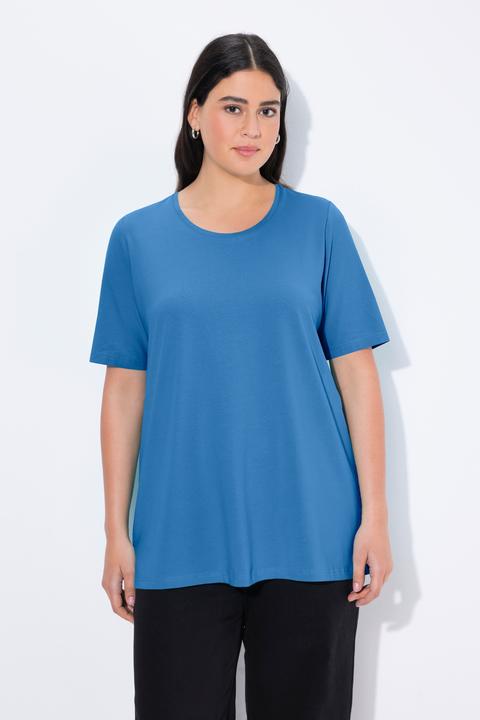 Actual product image Ulla Popken Essential Round Neck Stretch Tee (60)
