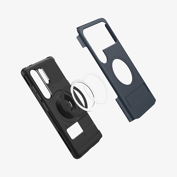 Actual product image Spigen Galaxy S25 Ultra Case Slim Armor (MagFit) Metal Slate (Samsung Galaxy S25 Ultra)