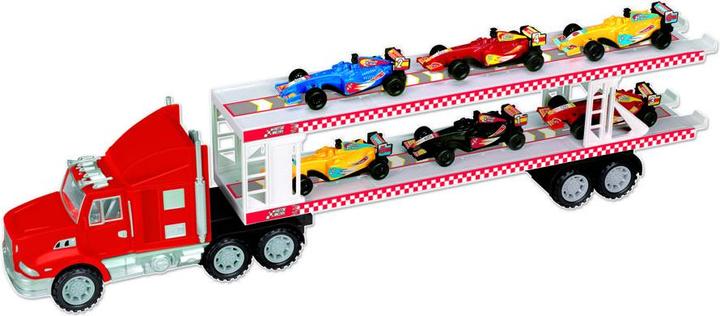 Actual product image Rs Toys Camion Bisarca Con 6 Auto Motor Racer (ASST.)