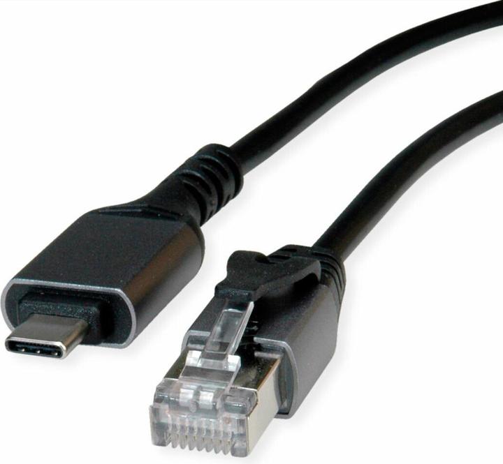 Image du produit Value USB 3.2 Gen 2 Typ C zu Gigabit Ethernet Konverterkabel (2 m)