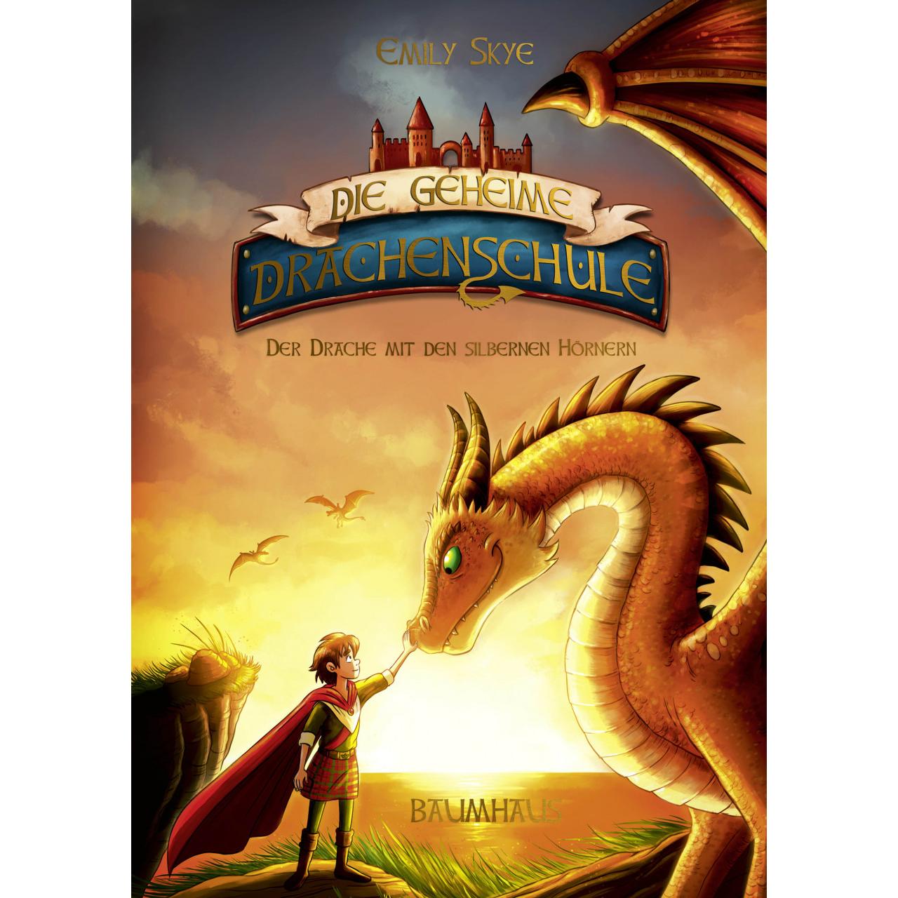 Die geheime Drachenschule - Der Drache mit den silbernen Hörnern, Kinderbücher von Emily Skye