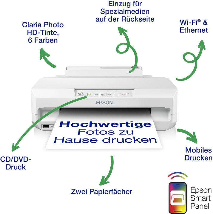 Actual product image Epson Expression Photo XP-65 (Ink, Colour)