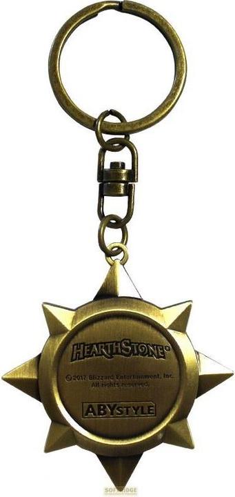 Actual product image ABYstyle HEARTHSTONE - Keychain 3D Rosace X2