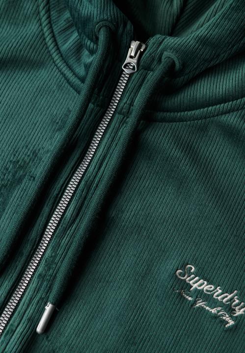 Image du produit Superdry Sweat à capuche zippé en velours Country Club (L)