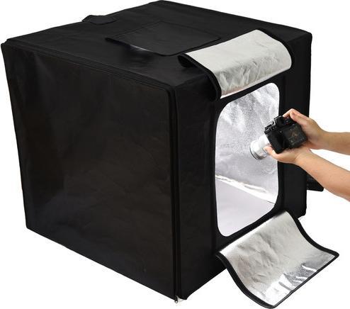 Immagine prodotto Godox Ministudio portatile a tre luci LED L40x40x40cm (60 W, Set)