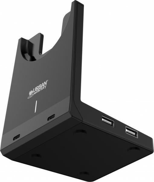 Image du produit Urban Factory Bluetooth 5.2 Heasdet Avec Anc / Enc Et Support De Charge (Sans fil, USB-A)