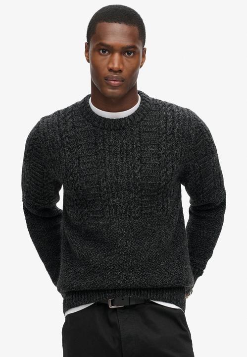 Produktbild Superdry Jacob Pullover mit Zopfmuster (L)