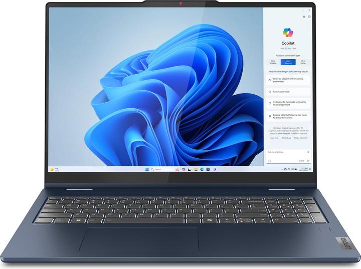 Produktbild Lenovo IdeaPad 5 2-in-1 (16", AMD Ryzen 5 8645HS, 16 GB, 1000 GB, CH)