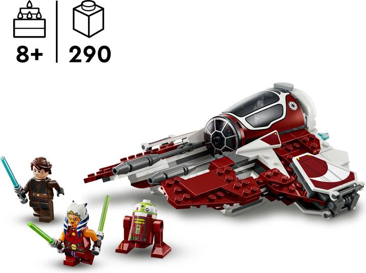 Actual product image LEGO Ahsokas Jedi Interceptor (75401, LEGO Star Wars)