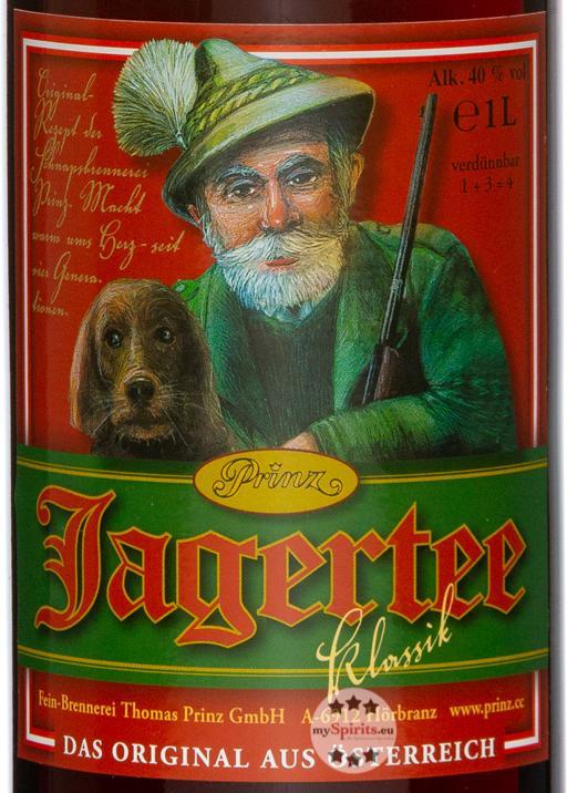 Produktbild Prinz Jagertee Klassik 1 Liter 40 % Vol.