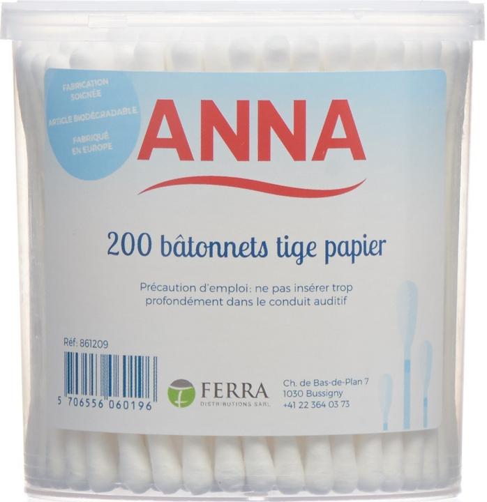 Actual product image Anna Cotton swab paper