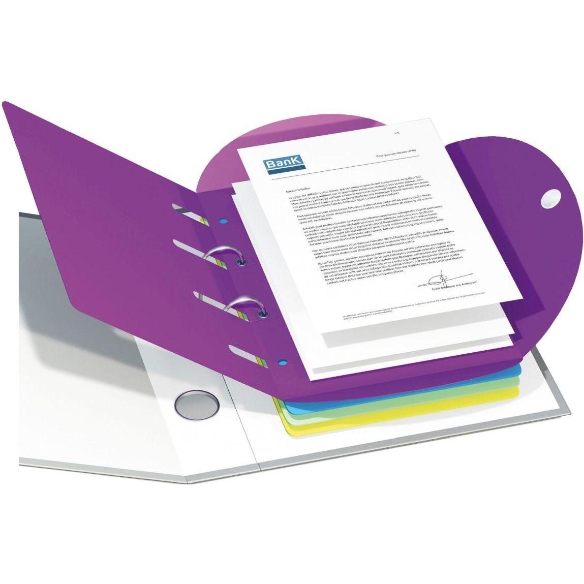 Tarifold, Mappe, Ordnungsmappe Smartfolder A4 folienkaschiert farbig sortiert 102 Stück (A4, 1 x)