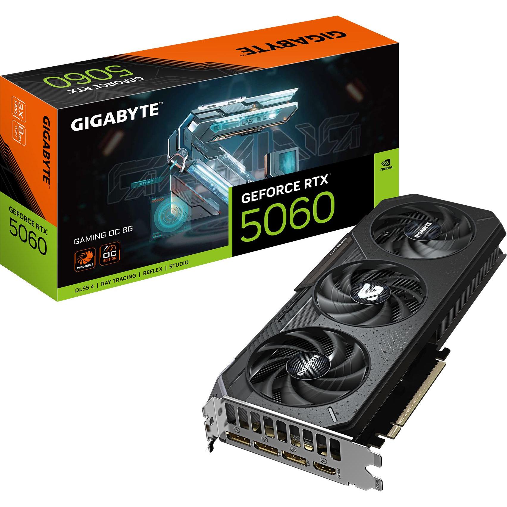 Gigabyte GeForce RTX 5060 Gaming OC (8 GB), Grafikkarte
