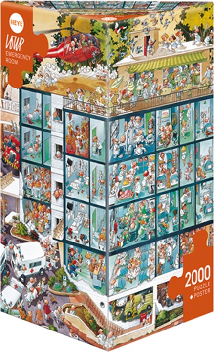 Produktbild Heye Emergency Room Loup (2000 Teile)
