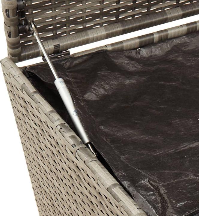 Image du produit VidaXL Gartentruhe mit Rollen 283L