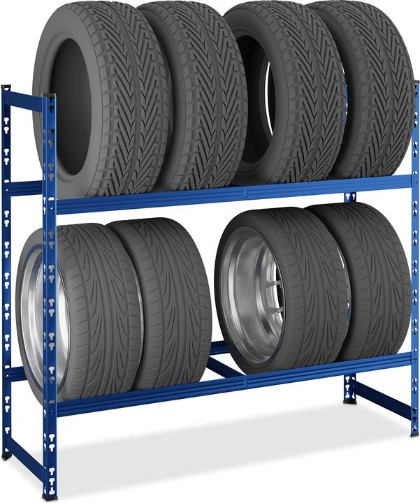 Actual product image Relaxdays Tyre rack