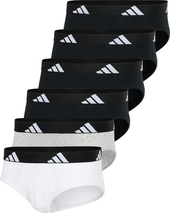 Immagine prodotto adidas Confezione da 6 slip / mutande Active Flex in cotone (XXL, confezione da 6)