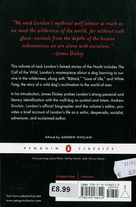 Produktbild The Call of the Wild, White Fang and Other Stories (Englisch, Jack London, 1993)