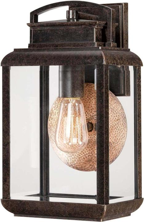 Produktbild Elstead Lighting Byron Aussen-Wandleuchte E27 37cm Kaiserliche Bronze IP44 (E27, IP44)
